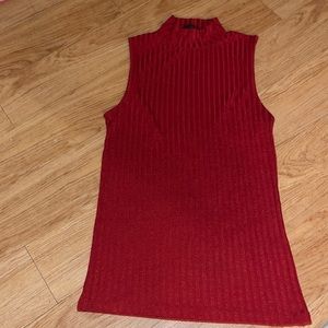 Turtle neck winter blouse